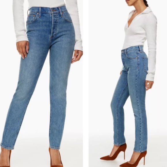 Aritzia Denim - ARITZIA Denim Forum The Yoko High Rise Slim